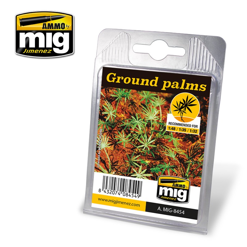 Ammo by MIG Dioramas - Laser Cut Plants - Ground Palms