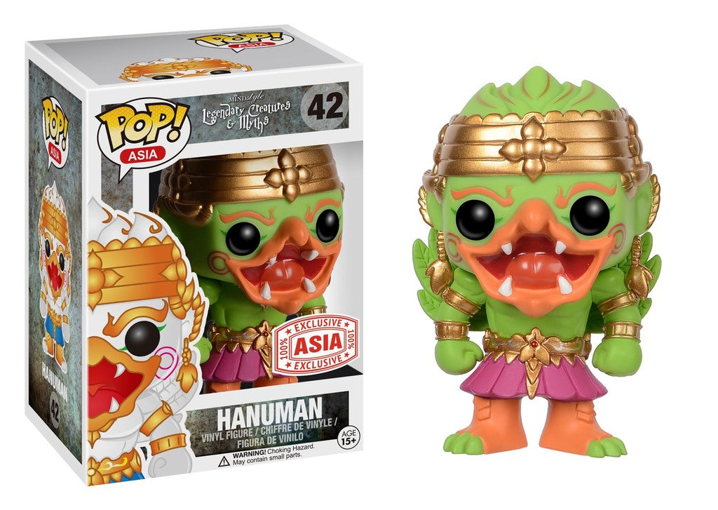 Hanuman (Light Green) - Legendary Creatures & Myths POP! Asia Exclusive Vinyl - Ozzie Collectables