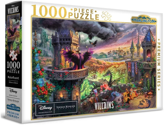 Harlington Thomas Kinkade PQ Disney Maleficent 1000 pieces