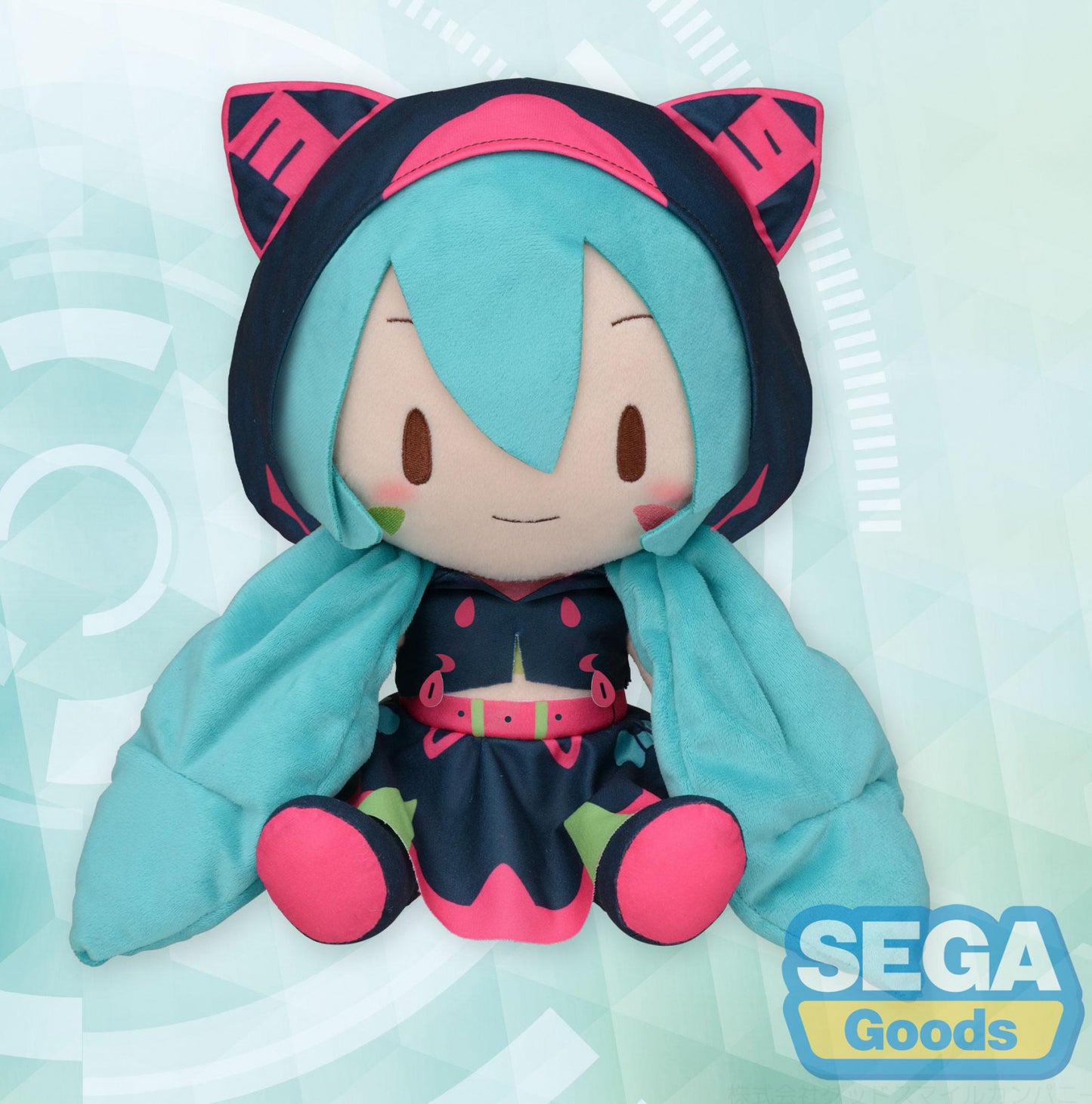 Hatsune Miku Fuwapuchi Hatsune Miku L Plush Live Stage