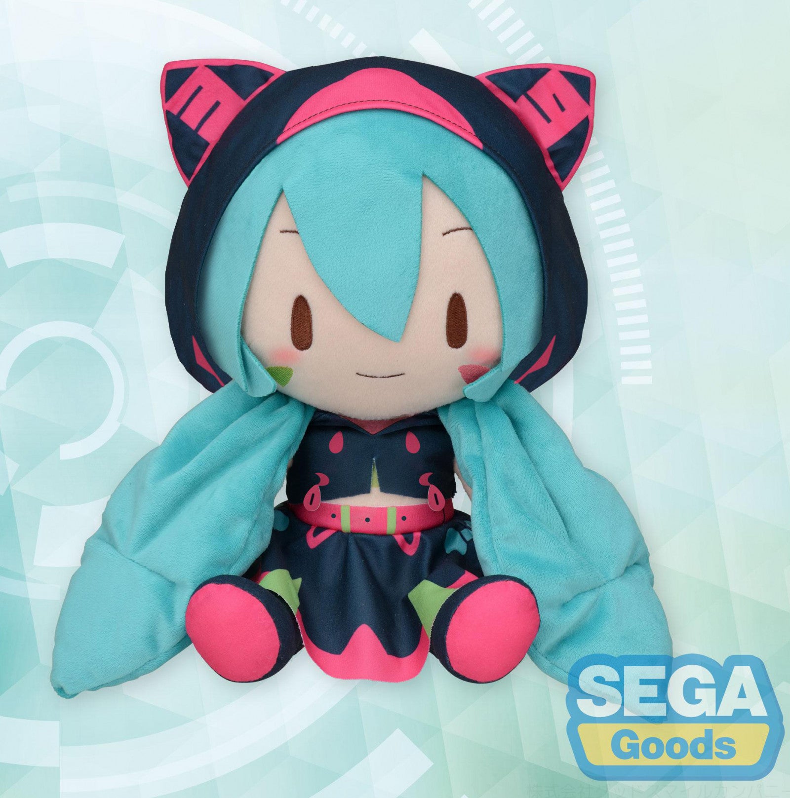 Hatsune Miku Fuwapuchi Hatsune Miku L Plush Live Stage