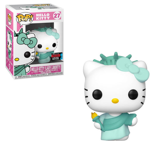 Hello Kitty -Hello Kitty (Lady Liberty) NYCC 2019 Exclusive Pop! Vinyl - Ozzie Collectables