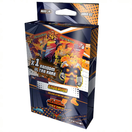My Hero Academia Collectible Card Game Wave 3 Endeavor Starter Pack Display