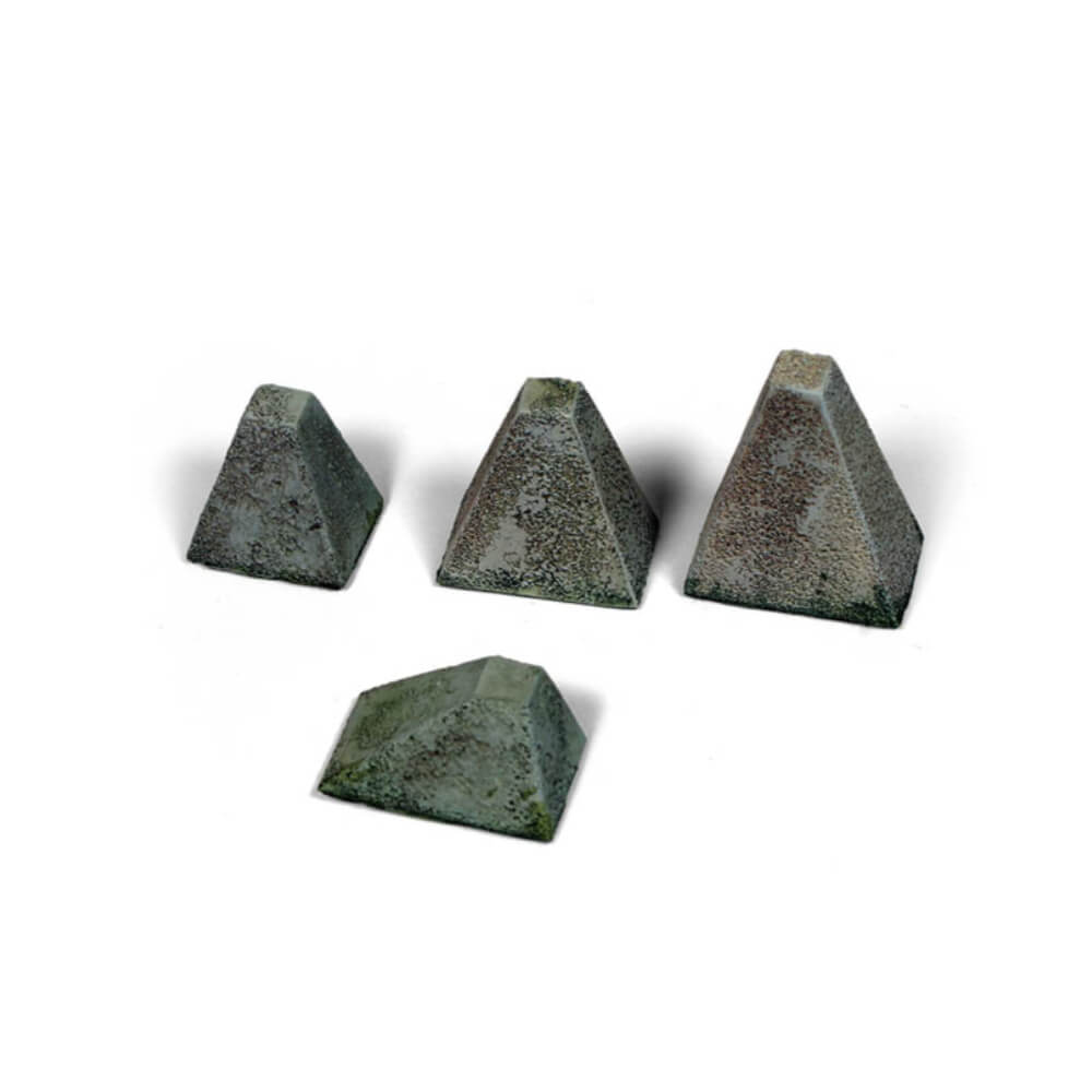 Vallejo Höckerhindernis Type 38 Anti-Tank Barriers Diorama Accessory - Ozzie Collectables