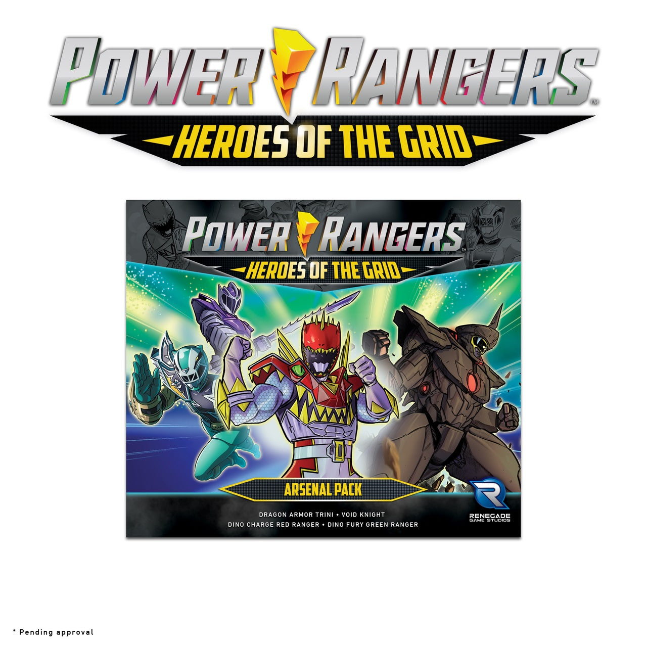 Power Rangers Heroes of the Grid - Arsenal Pack