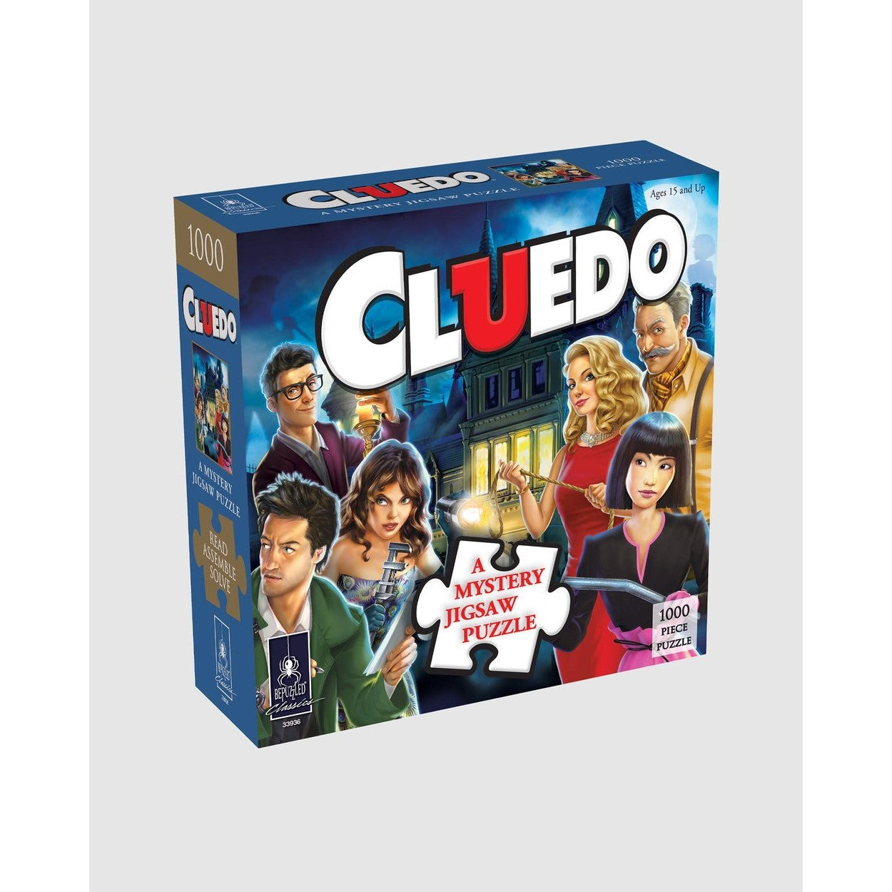 Mystery 1000pc Puzzle - Hasbro Cluedo®