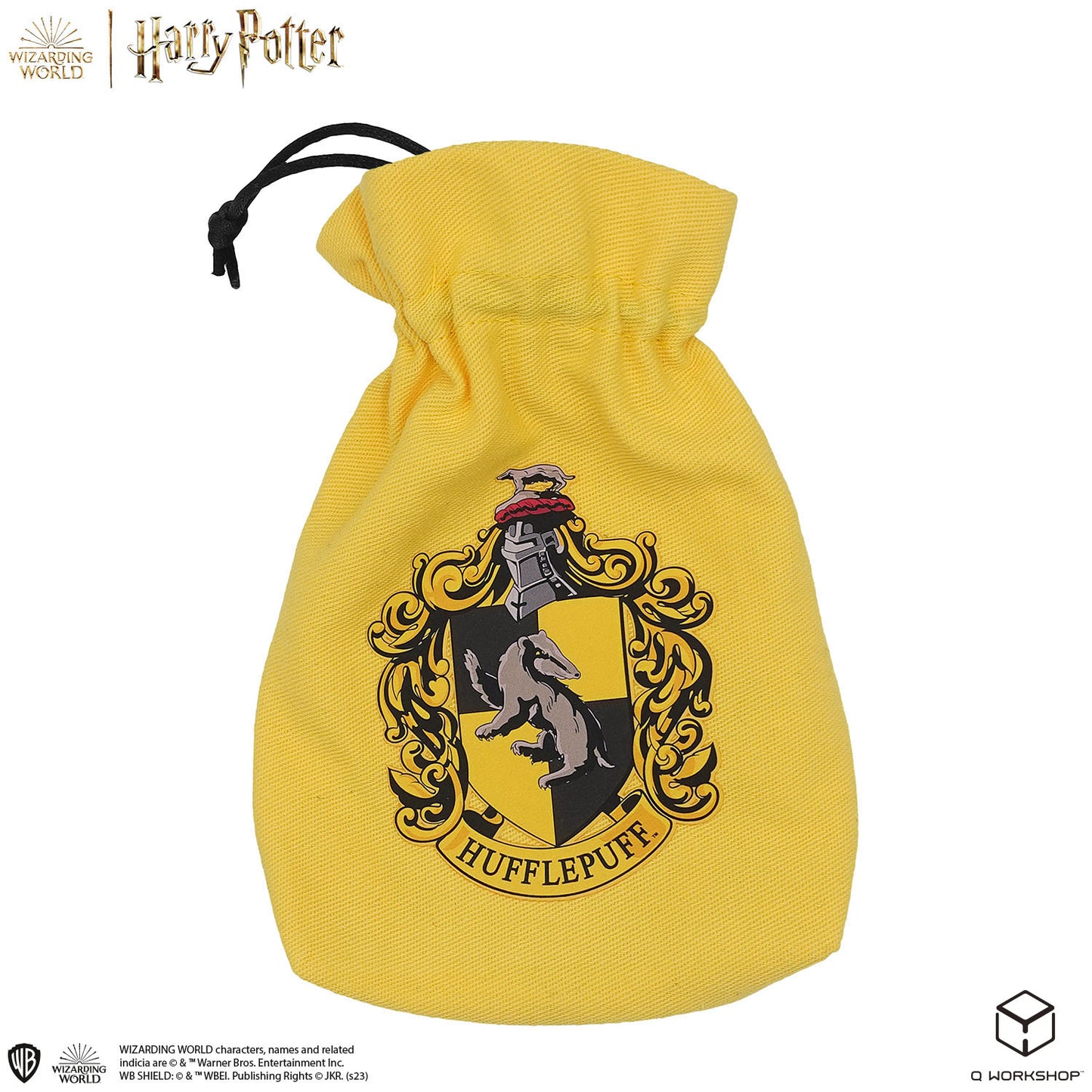 Q Workshop Harry Potter Hufflepuff Dice and Pouch