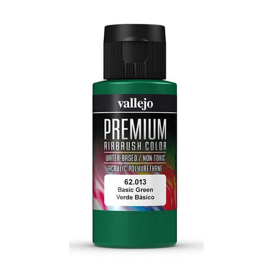 Vallejo Premium Colour Basic Green 60 ml - Ozzie Collectables