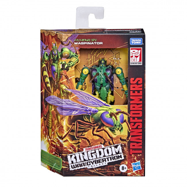 Transformers War for Cybertron Kingdom: Deluxe Class - Waspinator (WFC-K34) Action Figure