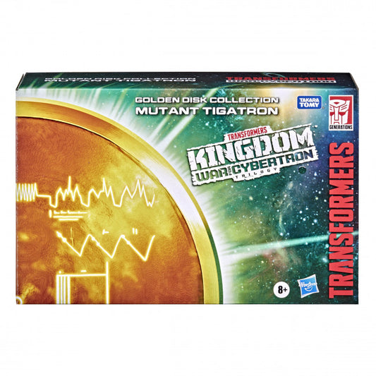 Transformers War for Cybertron Kingdom: Golden Disk Collection Mutant Tigatron (Chapter 3) Action Figure