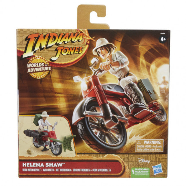 Indiana Jones Worlds of Adventure: Helena Shaw with Motorcycle