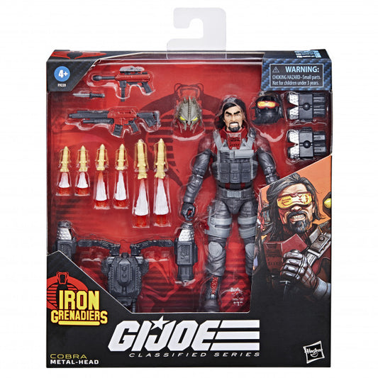 G.I. Joe Classified Series: #118 Iron Grenadier Metal-Head