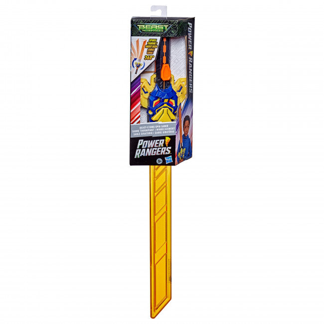 Power Rangers Beast Morphers Beast-X King Spin Saber Toy Roleplay Sword