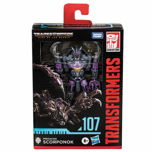 Transformers Studio Series: Deluxe Class - Rise of the Beasts: Predacon Scorponok (#107)