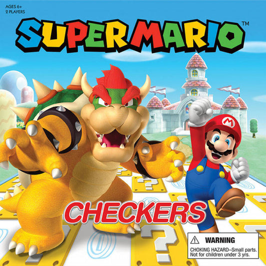 Super Mario vs Bowser Checkers  (TOYFAIR 20% OFF)
