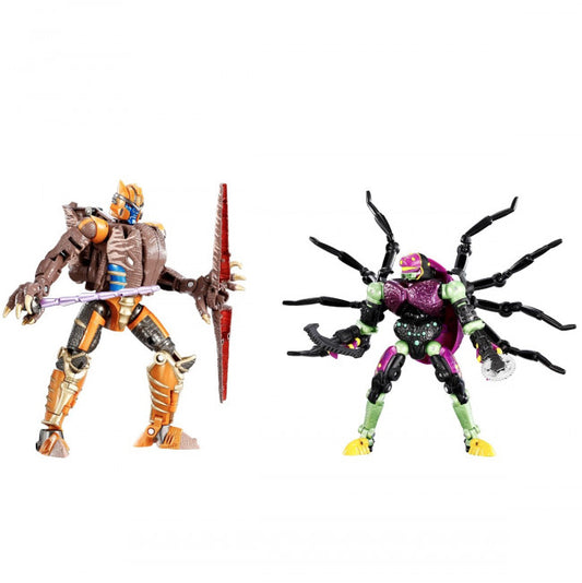 Transformers Takara Tomy: Beast Wars - Dinobot vs. Predacon Tarantulas 2-Pack (BWVS-06)