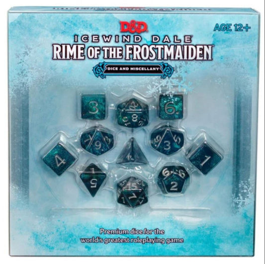 D&D Icewind Dale: Frostmaiden Dice & Miscellany