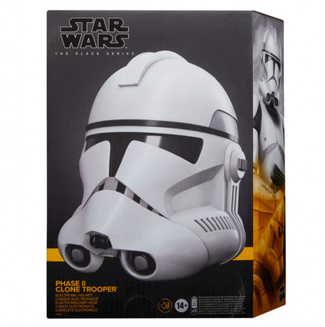 Star Wars The Black Series Premium Electronic Helmet - Phase II Clone Trooper