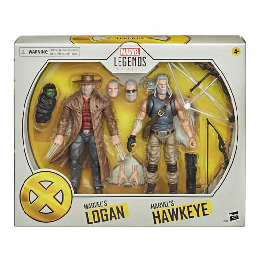Marvel Legends Series: X-Men Premium - Marvel's Logan and Marvel's Hawkeye Action Figure 2-Pack