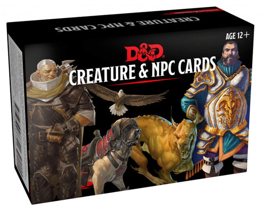 D&D Spellbook Cards: Creatures & NPCs