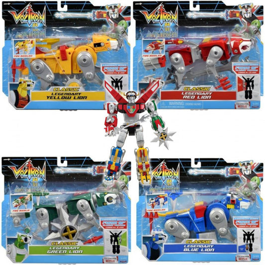 Voltron Classic Lion Assortment (Red, Blue, Green, Yellow)