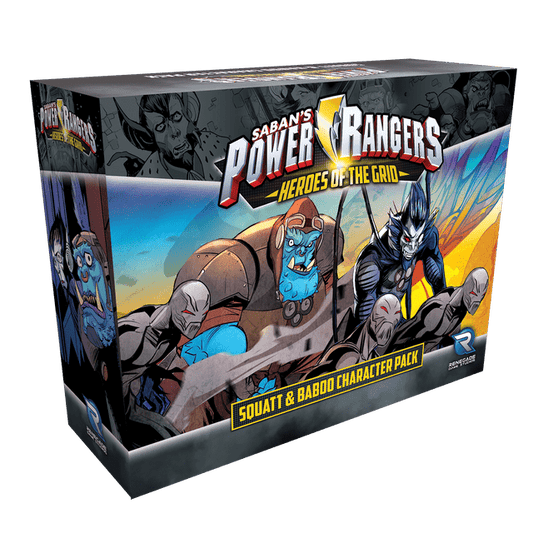 Power Rangers: Heroes of the Grid Squatt and Baboo Character Pack  (TOYFAIR 20% OFF)