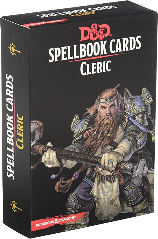 D&D Spellbook Cards: Cleric