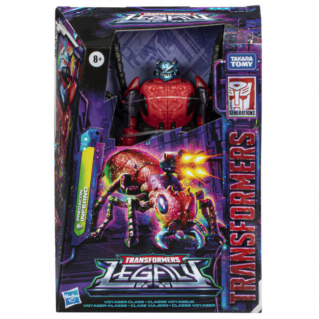 Transformers Legacy: Voyager Class - Predacon Inferno Action Figure