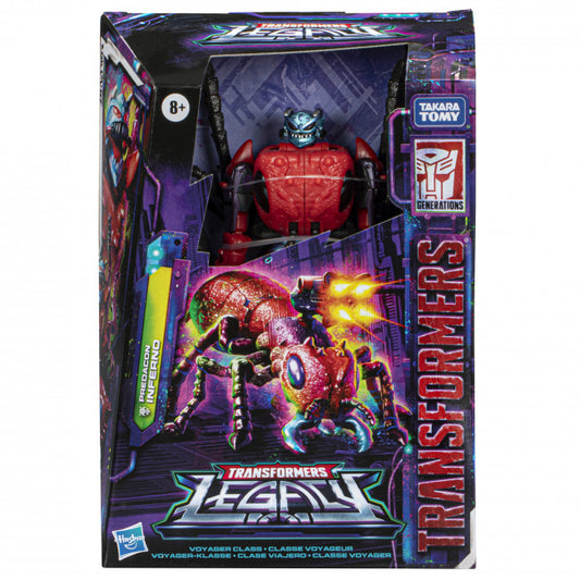 Transformers Legacy: Voyager Class - Predacon Inferno Action Figure
