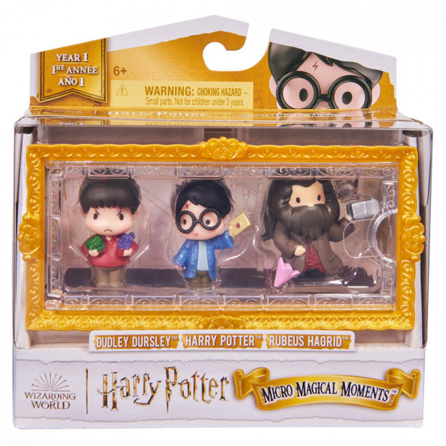 Harry Potter Collectible Scene Multipack: Harry, Dudley & Hagrid