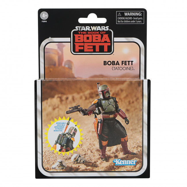 Star Wars The Vintage Collection The Book of Boba Fett - Boba Fett (Tatooine) Action Figure