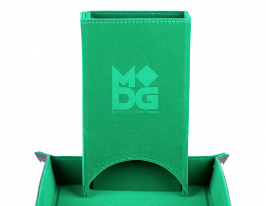 MDG Fold Up Dice Tower: Green