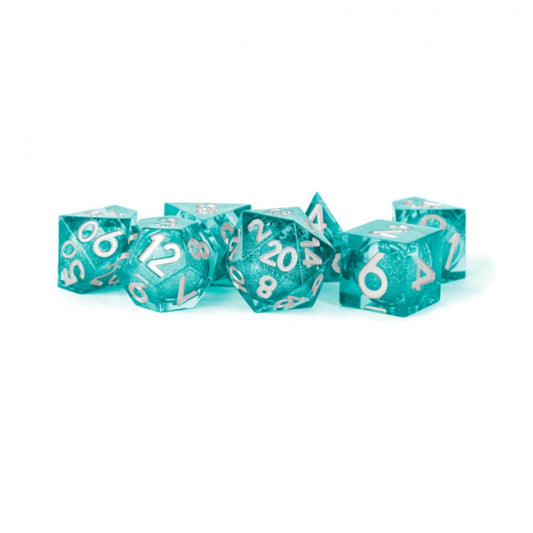 MDG 16mm Polyhedral Dice Set: Liquid Core Mana Extract