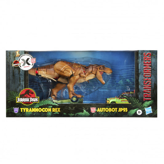 Transformers Collaborative: Jurassic Park Mash-Up - Tyrannocon Rex & Autobot JP93 Action Figure