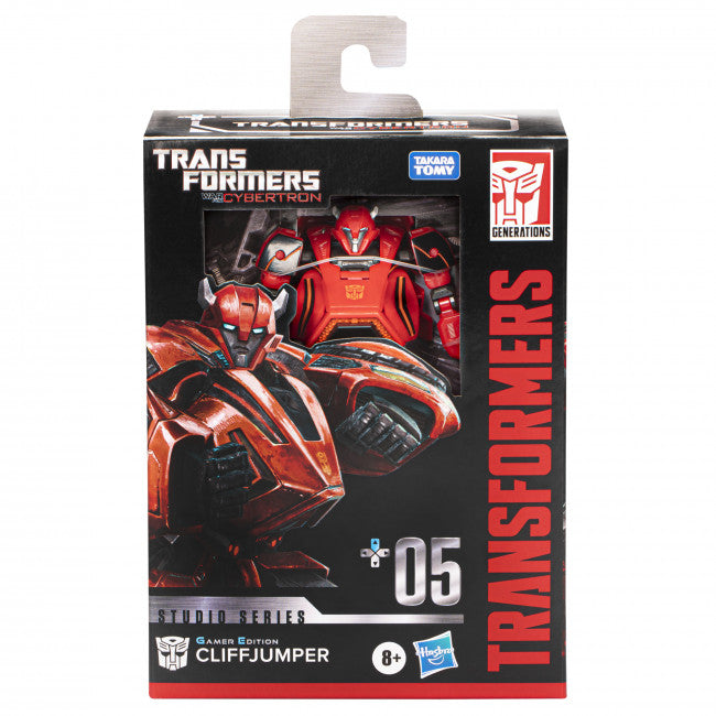 Transformers Studio Series Deluxe Transformers: War for Cybertron 05 Gamer Edition Cliffjumper