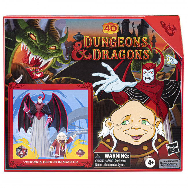 D&D Cartoon Classics Scale Dungeon Master & Venger