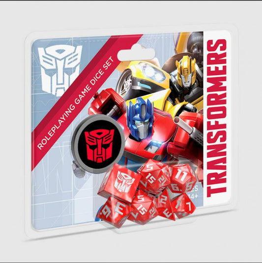 Transformers Roleplaying Game: Dice Set  (TOYFAIR 20% OFF)