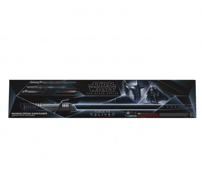 Star Wars The Black Series Mandalorian Darksaber Force FX Elite Lightsaber