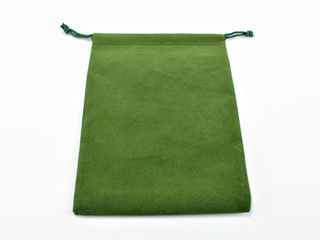 Chessex Large Suedcloth Dice Bag: Green