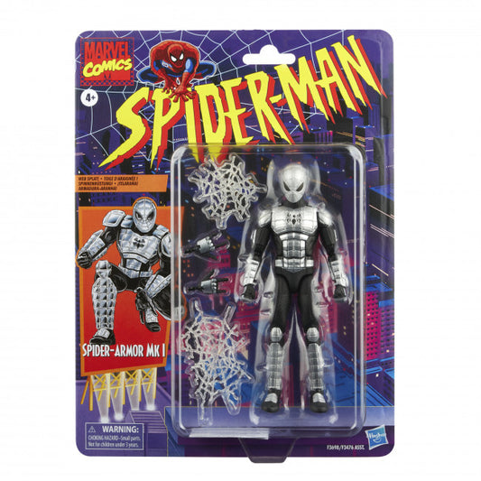 Marvel Comics: Spider-Man - Spider-Armor Mk I Web Splat Action Figure