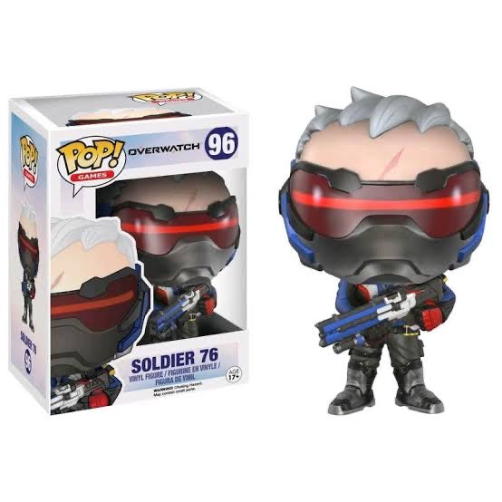 Soldier: 76 - Overwatch Games Pop! Vinyl #96 - Ozzie Collectables