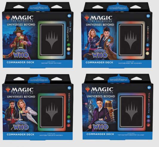 MTG Doctor Who - Commander Decks