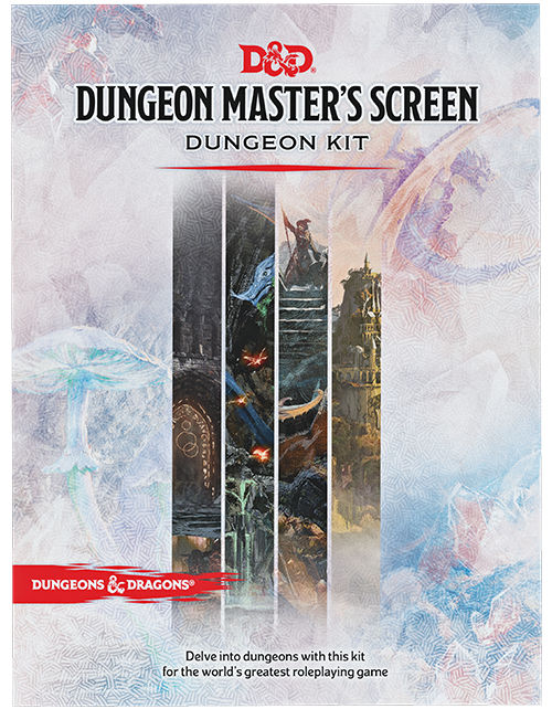 D&D Dungeon Masters Screen Dungeon Kit