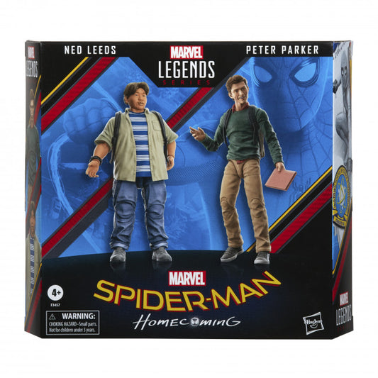 Marvel Legends Series: Spider-Man Homecoming - Ned Leeds and Peter Parker Action Figure