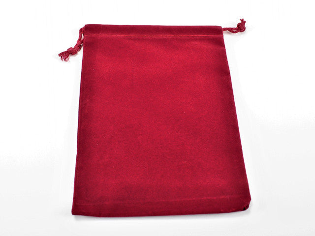 Chessex Large Suedcloth Dice Bag: Red
