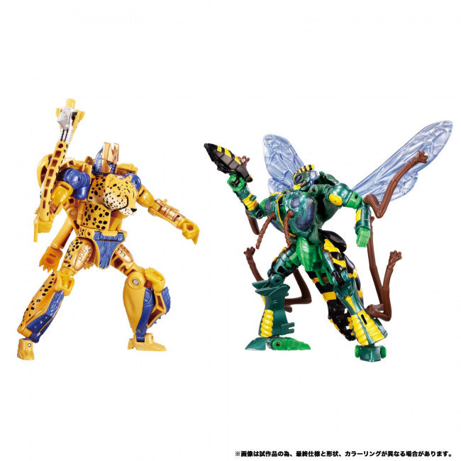 Transformers Takara Tomy: Beast Wars - Cheetor VS Waspinator (BWVS-03)
