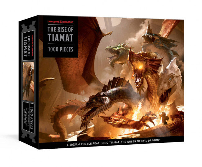 Dungeons & Dragons Jigsaw Puzzle: The Rise Of Tiamat Dragon (TOYFAIR 20% OFF)