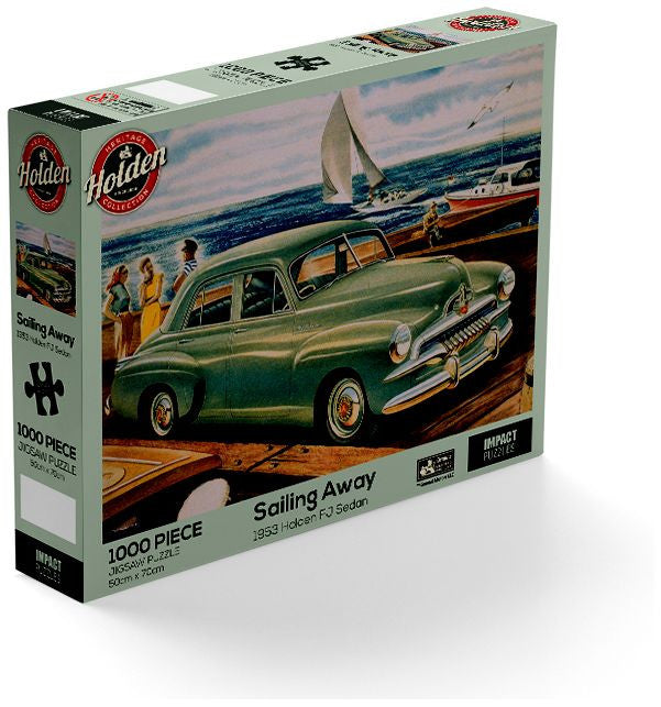 Impact Puzzle Holden Sailing Away FJ Holden 1953 1000 pieces