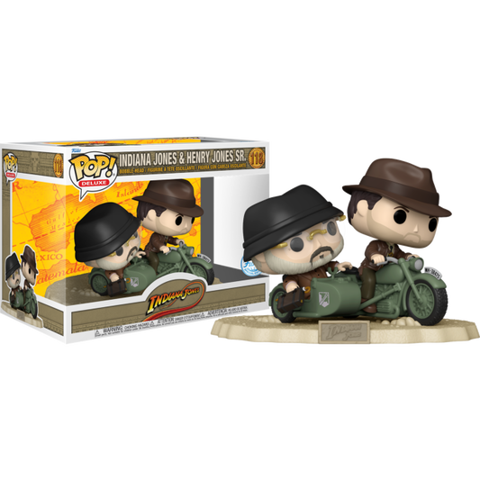 Indiana Jones and the Last Crusade - Indiana & Henry Jones Sr US Exclusive Pop! Ride