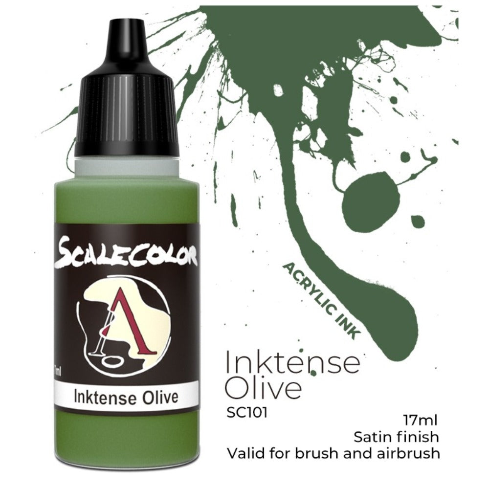 Scale 75 Scale Colour Inktense Olive 17ml